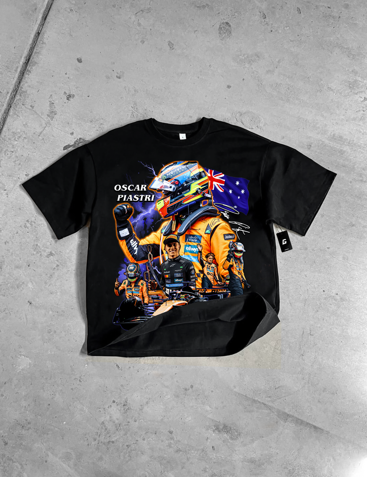 OSCAR PIASTRI "VICTORY IN SPA" TEE