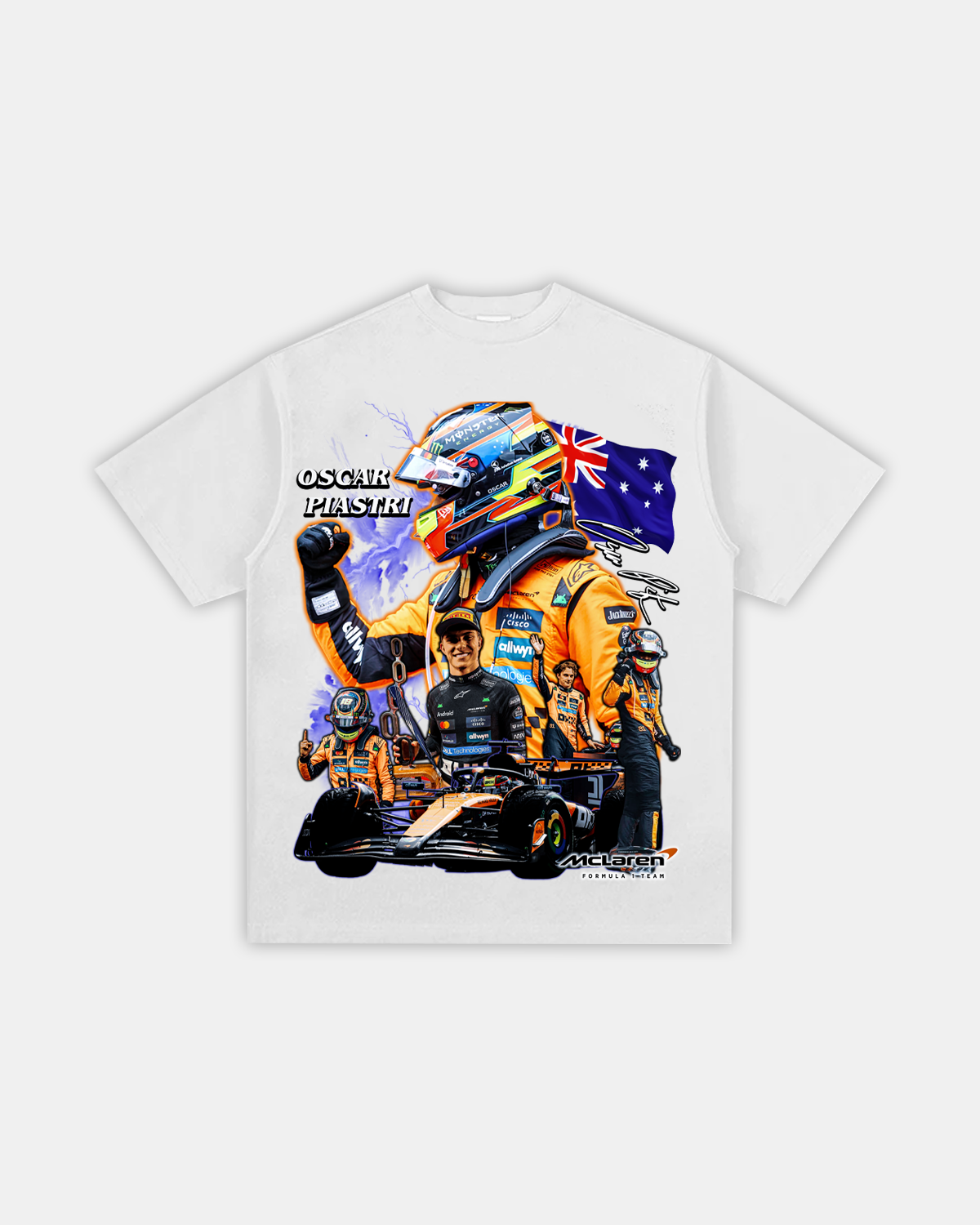 OSCAR PIASTRI "VICTORY IN SPA" TEE
