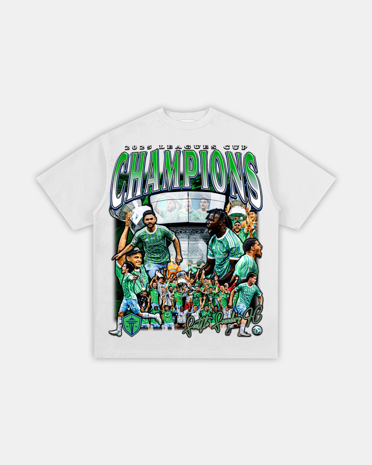 SOUNDERS "LEAGUES CUP CHAMPS" TEE