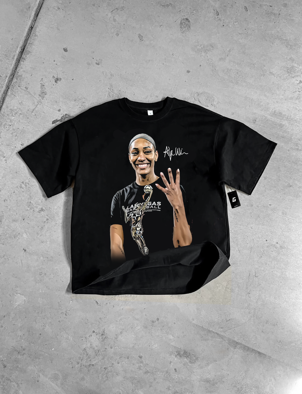 A'JA WILSON "4X MVP" TEE
