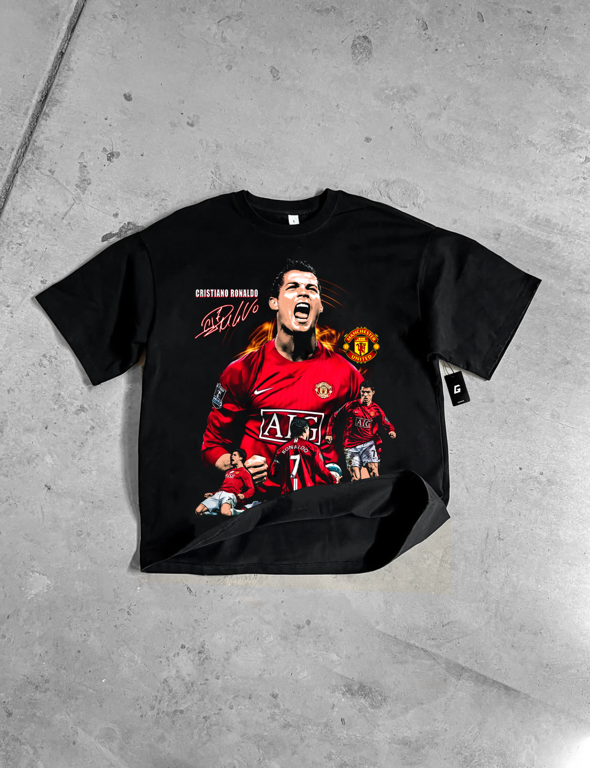 RONALDO "THE RISE" TEE