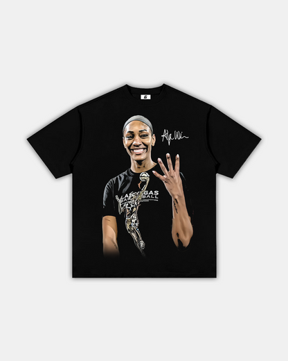 A'JA WILSON "4X MVP" TEE