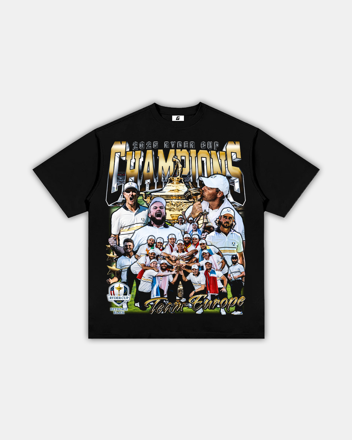 EUROPE "RYDER CUP CHAMPS" TEE